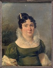 Portrait of Mrs. Gustave Pourlin (Empire period), between 1804 and 1814.