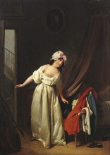 Le Doux réveil (A Sweet Awakening), 1795-1799. Creator: Boilly, Louis-Léopold (1761-1845).