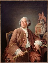 Portrait du sculpteur Edme Bouchardon (1698-1762), c1758.