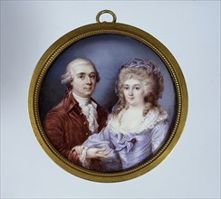 Portrait thought to be of the Marquis and Marquise de Beauharnais.