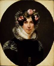 Portrait of Madame Bernard-Léon, wife of the actor, c1825.