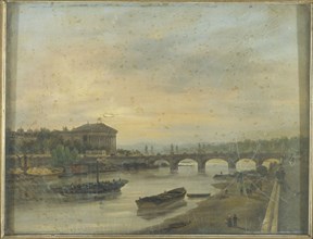 Palais Bourbon and the Pont Louis-XVI (Pont de la Concorde), 1826.