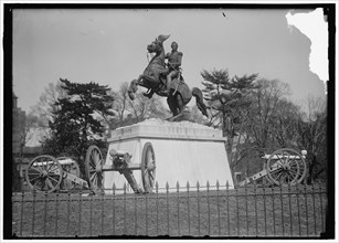 Jackson, Andrew - statue In Lafayette Square, between 1914 and 1918.