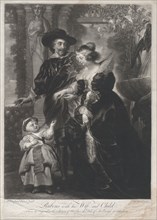 Rubens, his wife, Helena Fourment, and their son, Frans, ca. 1740-65.