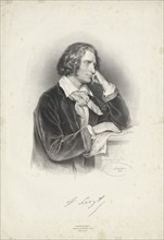 Portrait of the Composer Franz Liszt (1811-1886), 1846. Private Collection.