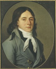 Portrait of Camille Desmoulins (1760-1794), publicist and politician, c1790.