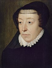 Portrait de Catherine de Médicis (1519-1589), reine de France, c1565.