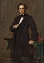 Portrait of Paul Mendelssohn-Bartholdy (1812-1874), 1909. Creator: Schwarz, Alfred (1867-1951).