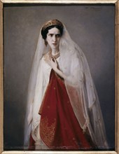 Rachel (1821-1858), in the role of Phèdre, c1853.