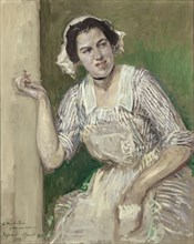 Portrait of Madeleine Pissard as Roxane (L'Amour medecin), 1921.