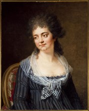 Portrait of Marie Bureau, wife of Claude-Nicolas Ledoux, between 1748 and 1792.