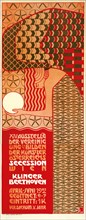 Poster for the XIV exhibition of the Vienna Secession, 1902. Private Collection.