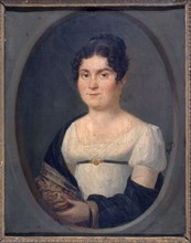 Portrait said to be of Mrs. Jules Raulin (Empire period), between 1804 and 1814.
