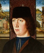 Portrait of young man, c. 1480-1485. Found in the collection of the Accademia Carrara, Bergamo.