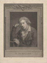 Portrait of Friedrich von Schiller (1759-1805), 1793. Private Collection.
