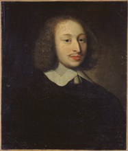 Portrait thought to be of Blaise Pascal (1623-1662), scientist and writer, c1650.