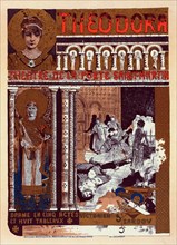 Poster for the theatre play Théodora by Victorien Sardou, 1900. Private Collection.