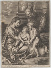 The Virgin and Child with Saint Elizabeth and Saint John the Baptist, ca. 1650-1700.