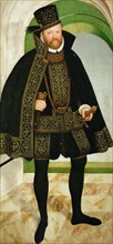 Elector August of Saxony (1526-1586), after 1565. Creator: Cranach, Lucas, the Younger (1515-1586).