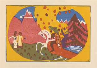 Mountains (Berge). From Klänge (Sounds) , 1913. Private Collection.