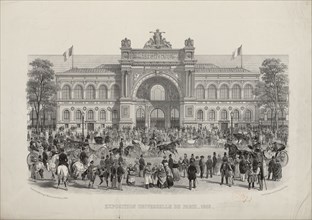 The 1855 Exposition Universelle in Paris (Exposition Universelle de 1855), 1855. Private Collection.
