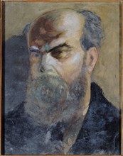 Portrait of Paul Verlaine (1844-1896), poet, c1885.