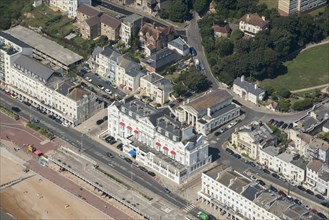 The Royal Victoria Hotel and the Masonic Hall, St Leonards, East Sussex, 2016.