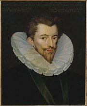 Portrait of Henri I of Lorraine, Duke of Guise, known as Balafre (1550-1588), c1585.