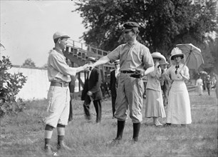 Baseball, Congressional - Lafferty of Oregon And Webb of North Carolina, 1911.