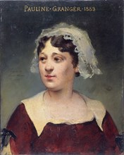 Portrait of Pauline Granger (1833-1913), member of the Comédie-Française, 1883.