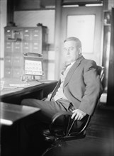 Finger Printing, J.S. Taylor At Bureau of Finger Print, Navy Department, 1912. [USA].