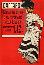 Caffaro Giornale Piu Diffuso e Piu Importante Della Liguria, 1897. Private Collection.