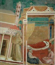 Dream of Innocent III (from Legend of Saint Francis), 1295-1300. Found in the collection of the Basilika San Francesco, Assisi.