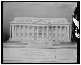 Memorial to the Women of the Civil War, Washington, D.C., between 1910 and 1920.