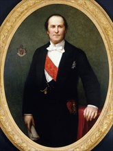 Portrait of Baron Haussmann (1809-1891), prefect of the Seine (1853-1870), c1860.
