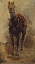 Horse study for the equestrian portrait of the Count of Palikao, c1876.