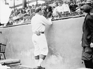 Baseball, Professional - Dutch Schaeffer Talking To Vice President Sherman, 1912.