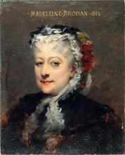 Portrait of Madeleine Brohant (1833-1900), member of the Comédie-Française, c1885.