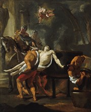 Martyrdom of Saint John the Evangelist, at the Latin Gate, between 1637 and 1647.