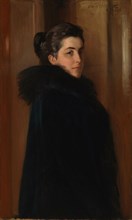 Portrait of Ellan Edelfelt, the Artists Wife, 1880. Found in the collection of the Ateneum, Helsinki.
