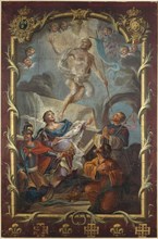 Resurection of Christ (banner of the brotherhood of Saint-Sépulcre), between 1701 and 1800.