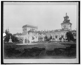 Varsovie. Le Chateau de Vilanov I. Warszawa Palac W Wilanowie, between 1910 and 1920.
