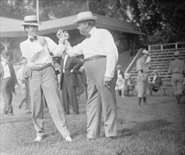 Baseball, Congressional - Byrnes of South Carolina And Billy Wilson of Illinois, 1911.