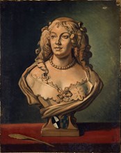 Portrait of Madame de Sevigne (1626-1696), after a bust by Chatrousse, between 1801 and 1900.