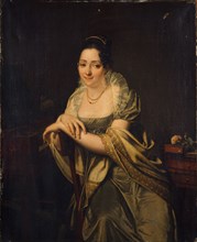 Portrait said to be of Armande Louise Mallet (1770-1822), wife Gersin, between 1770 and 1822.
