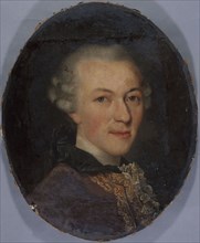 Portrait of Jean-Baptiste Leloir, great-grandfather of the painter Maurice Leloir, between 1701 and 1800.
