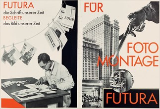 For photomontage Futura. Gebrauchsgraphik, vol. 6, No. 3, March, 1929, 1929. Private Collection.