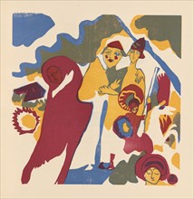 All Saints' Day (Allerheiligen). From Klänge (Sounds) , 1913. Private Collection.