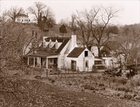 Old Dunbar Quarters, Falmouth, Stafford County, Virginia, between 1927 and 1929.