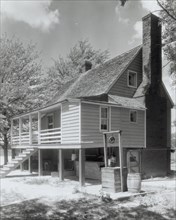 Mangohick Village house, Mangohick Village, King William County, Virginia, 1935.